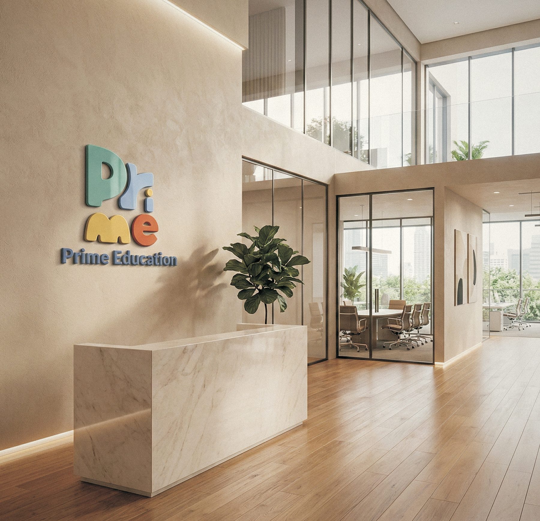 Prime Education office reception